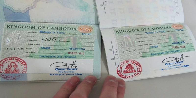 Visa Campuchia gồm có nhiều loại tùy vào mục đích sử dụng